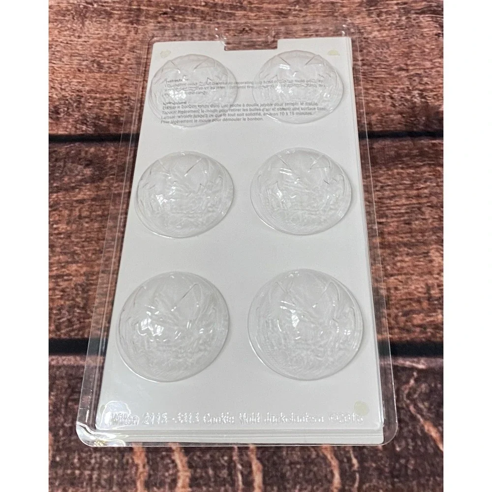 Celebrate It Halloween Chocolate Molds Jack O Lanterns, Spiderwebs and Fangs